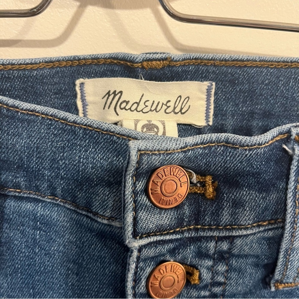 Madewell High Rise Skinny Button Fly Jeans 28 - Picture 7 of 10